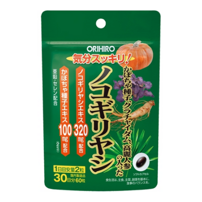 Viên uống chiết xuất cây cọ lùn hỗ trợ tuyến tiền liệt nam giới Orihiro 60 viên