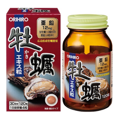 Viên uống tinh chất hàu tươi Tăng cường sinh lý Orihiro 120 viên