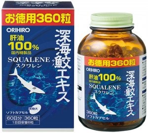 Viên uống dầu gan cá mập Orihiro 360 viên