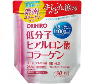 Bột Collagen Hyaluronic Acid Orihiro 11000mg 180g
